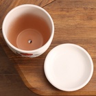 Горшок цветочный "Девушка в красном" 1,4 л - фото 24625369