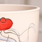 Горшок цветочный "Девушка в красном" 6 л - фото 24625374