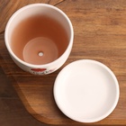 Горшок цветочный "Девушка в шляпе" 1,4 л - фото 24625378