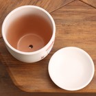 Горшок цветочный "Девушка в шляпе" 3,5 л - фото 24625381