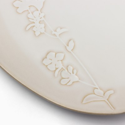 Тарелка плоская керамическая «Керамик», d=23 см, ручная работа