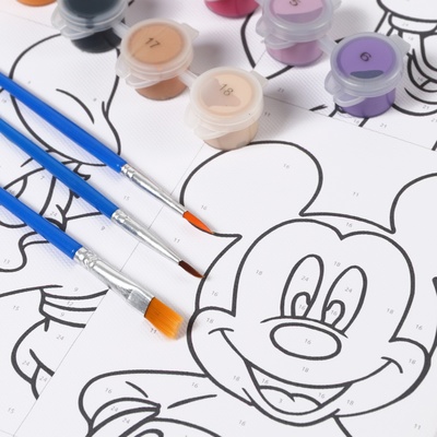 Картина по номерам с подрамником «Дисней», 30×40 см