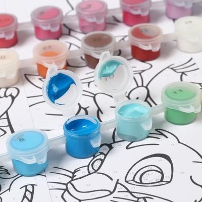 Картина по номерам с подрамником «Дисней», 30×40 см