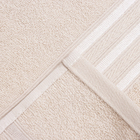 Полотенце махровое Solo Орион 70х135см, бежевый 380г/м, хл100% - фото 24591651