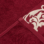 Полотенце махровое Solo Золотая осень 70х135см, бордо 400г/м, хл100% 10574108