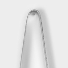 Щипцы кухонные, для льда, длина 18 см, толщина 1.0 мм - Фото 5