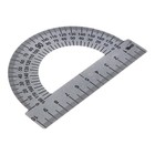 Транспортир 10 см/180° СТАММ "ArtSpace", металлический - фото 24619599