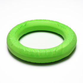 Кольцо "ДогЛайк" D-2611, 8-мигранное, большое, ⌀ 30,5 см, зелёное