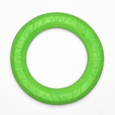 Кольцо «ДогЛайк» d=2611, 8-мигранное, большое, d=30.5 см, зелёное