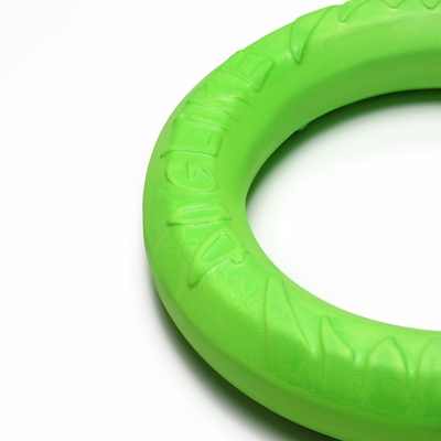 Кольцо «ДогЛайк» d=2611, 8-мигранное, большое, d=30.5 см, зелёное