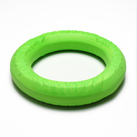 Кольцо "ДогЛайк" D-2612,  8-мигранное, среднее ⌀ 28,5см , зелёное