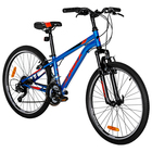 Велосипед 24" FOXX AZTEC, цвет синий, р. 14" - Фото 3