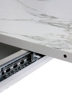 Стол кухонный раскладной «Аврора», 1200(1600)×750×755 мм, цвет сабия/серый - Фото 7