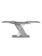 Стол кухонный раскладной «Аврора»,1200(1600)×750×755 мм, цвет цемент светлый/белый - Фото 2