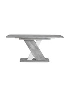 Стол кухонный раскладной «Аврора»,1200(1600)×750×755 мм, цвет цемент светлый/белый - Фото 3