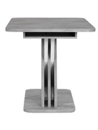 Стол кухонный раскладной «Аврора»,1200(1600)×750×755 мм, цвет цемент светлый/белый - Фото 7