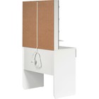 Стол туалетный «Акцент 12», с подсветкой, 800×476×1500 мм, цвет белое сияние/цемент светлый - Фото 5