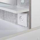 Стол туалетный «Акцент 12», с подсветкой, 800×476×1500 мм, цвет белое сияние/цемент светлый - Фото 6