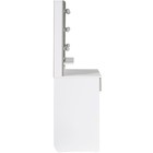 Стол туалетный «Акцент 12», с подсветкой, 800×476×1500 мм, цвет белое сияние/цемент светлый - Фото 7