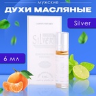 Духи масляные мужские Silver, 6 мл 10155288 - фото 12206183