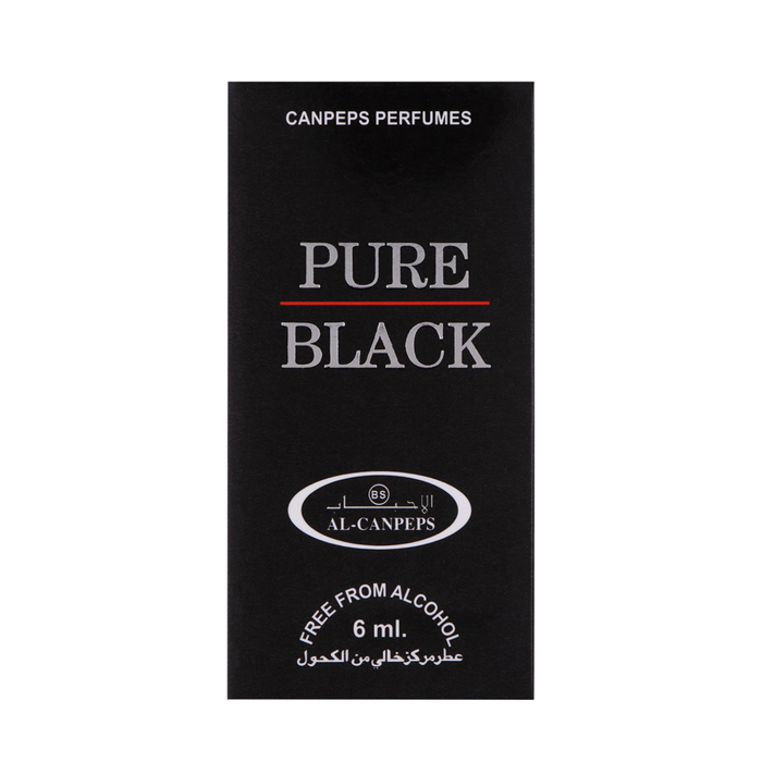 Духи масляные мужские Pure Black, 6 мл