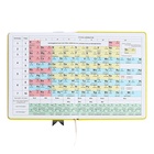 Дневник универсальный для 1-11 классов "Лента", твёрдая обложка из искусственной кожи, аппликация, шелкография, ляссе, 48 листов, жёлтый - фото 24571001