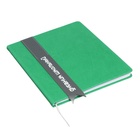 Дневник универсальный для 1-11 классов "Лента", твёрдая обложка из искусственной кожи, аппликация, шелкография, ляссе, 48 листов, зелёный - фото 24558795