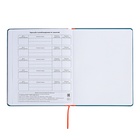 Дневник универсальный для 1-11 классов "Отличник", твёрдая обложка из искусственной кожи, шелкография, ляссе, 48 листов, морская волна - фото 24558911