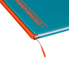 Дневник универсальный для 1-11 классов "Отличник", твёрдая обложка из искусственной кожи, шелкография, ляссе, 48 листов, морская волна - фото 24558899