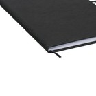 Дневник универсальный для 1-11 классов "Шрифт", твёрдая обложка из искусственной кожи, ляссе, 48 листов, чёрно-синий - Фото 3