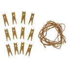 Гирлянда "Осень" на прищепках 2,5 метра - фото 24571006