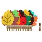 Гирлянда "Осень" на прищепках 2,5 метра - фото 24571007