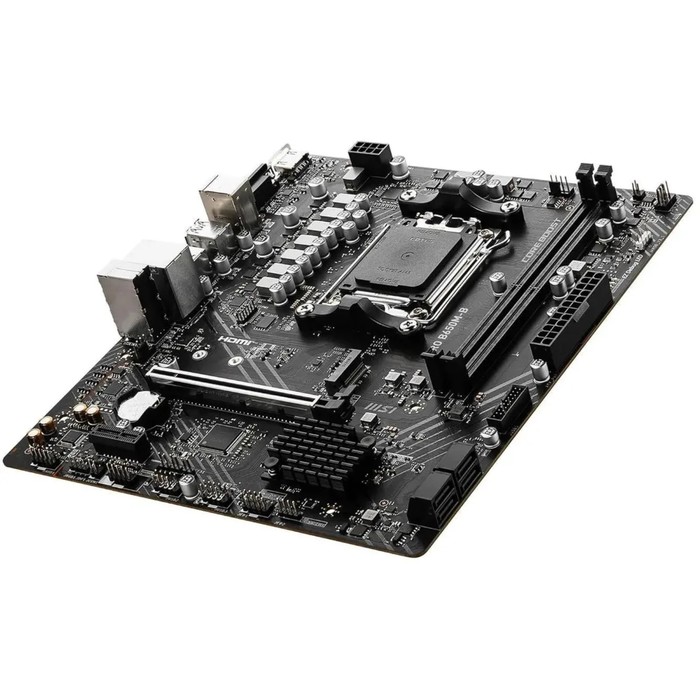 Материнская плата Msi Pro B650M-B, AM5, B650, 2xDDR5, VGA, HDMI, mATX - фото 51584400