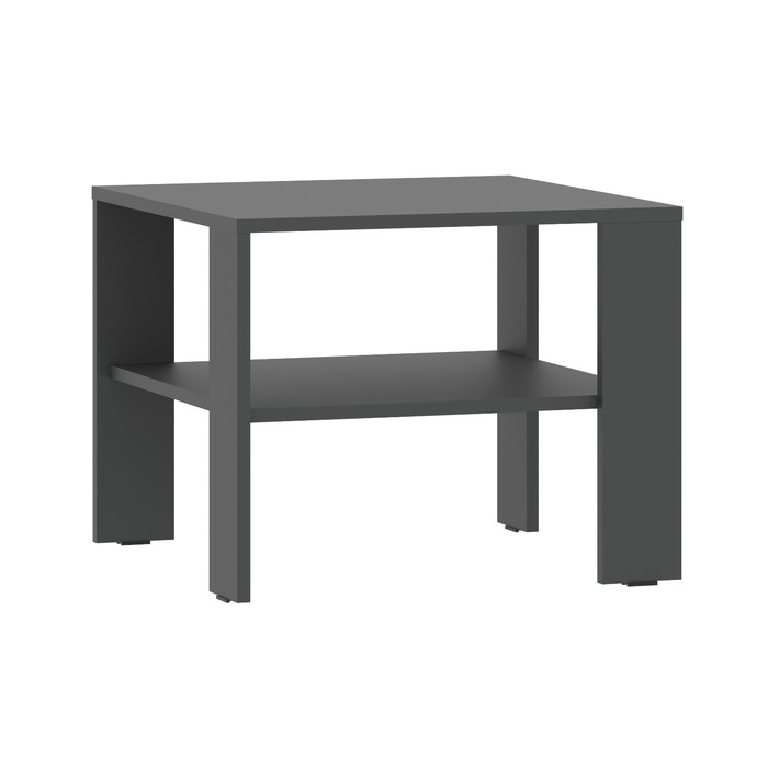Столик журнальный «Симпл», 550×550×440 мм, цвет антрацит - Фото 1