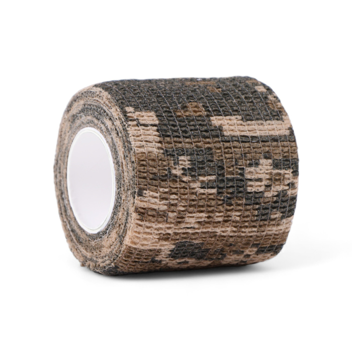 Лента маскировочная самоклеящаяся, 5 см х 4.5 м, цифра - Фото 1