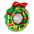 Воздушный шар фольгированный 25" «Рождественский венок» - Фото 3