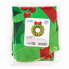 Воздушный шар фольгированный 25" «Рождественский венок» - Фото 4