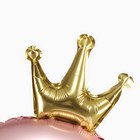 Воздушный шар фольгированный 42" «Цифра 9 с короной», на подставке - Фото 3