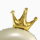 Воздушный шар фольгированный 42" «Цифра 9 с короной», на подставке - Фото 3