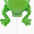 Воздушный шар фольгированный 14" «Лягушонок», фигура, для палочки - Фото 4