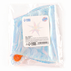 Воздушный шар фольгированный 27" «Звезда 3D», перламутровый - Фото 5