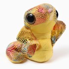 Мягкая игрушка «Змея. Кобра», 17 см, цвет жёлтый - Фото 3