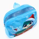 Рюкзак детский «Новогодняя змейка», 24х24 см, на новый год - фото 4530970