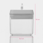 Банка для хранения с вакуумной крышкой Доляна, 500 мл, 9.5×10 см, пластик, прозрачная - Фото 3