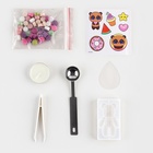 Набор для создания акриловых брелоков с наклейками и фигуркой из сургуча - Фото 3