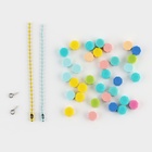 Набор для создания акриловых брелоков с наклейками и фигуркой из сургуча - Фото 9