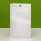 Пакет Zip-lock ПП, белый, со сплошным окном, плоский, еврослот ,6 х 10 см (50 шт) - фото 808621718