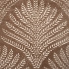 Плед Трюфель Папоротник 150х200см, велсофт 270г/м, пэ100% - фото 24531072