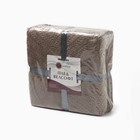 Плед Трюфель Папоротник 150х200см, велсофт 270г/м, пэ100% - фото 24638778