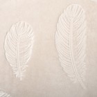 Плед Лунный луч перо 150х200см, велсофт 270г/м, пэ100% - фото 24531073